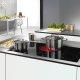 Miele KM 6230 piano cottura Nero, Rosso Da incasso Ceramica 5 Fornello(i) 6