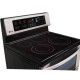 LG LDE3037ST cucina Elettrico Nero, Acciaio inossidabile 8