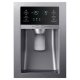 Samsung RF25HMEDBSR frigorifero side-by-side Libera installazione 700,2 L Acciaio inox 10