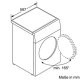 Siemens WT44C102 asciugatrice Libera installazione Caricamento frontale 7 kg B Bianco 3