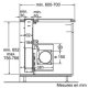 Siemens LD97AA670 cappa aspirante Aspirazione verso il basso Acciaio inox 750 m³/h 3