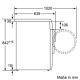 Siemens WT44B201NL asciugatrice Libera installazione Caricamento frontale 7 kg B Bianco 5
