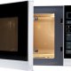 Sharp Home Appliances R-342(IN)W Argento Superficie piana 25 L 900 W 4