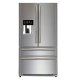 Haier HB22FWRSSAA frigorifero side-by-side Libera installazione 522 L F Acciaio inox 3