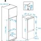 Beko CBI7750HCA frigorifero con congelatore Da incasso 283 L Bianco 3
