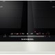 Siemens EH675FV17E piano cottura Nero, Acciaio inox Da incasso Piano cottura a induzione 4 Fornello(i) 3