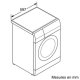 Siemens WD14H560FF lavasciuga Libera installazione Caricamento frontale Bianco 4