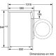 Siemens WM10Q367ES lavatrice Caricamento frontale 7 kg 1000 Giri/min Bianco 3