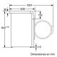 Siemens WT45W238EE asciugatrice Libera installazione Caricamento frontale 8 kg A++ Bianco 3