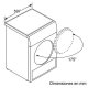 Siemens WT45W238EE asciugatrice Libera installazione Caricamento frontale 8 kg A++ Bianco 4