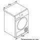 Siemens WT46Y709EE asciugatrice Libera installazione Caricamento frontale 9 kg A++ Bianco 4