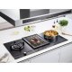 Electrolux EQW4111BOG piano cottura Nero, Grigio Da incasso Gas 1 Fornello(i) 3