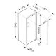 Liebherr SGNes 2710 Congelatore verticale Libera installazione 224 L Acciaio inox 3
