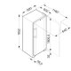 Liebherr SGNes 3010 Congelatore verticale Libera installazione 261 L Acciaio inox 3