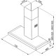 Smeg KSE71X-1 cappa aspirante Cappa aspirante a parete Acciaio inox 440 m³/h 3