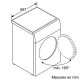 Bosch Maxx WTC84102FF asciugatrice Libera installazione Caricamento frontale 7 kg C Bianco 4