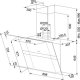 Franke FSW 918 BK XS Cappa aspirante a parete Nero, Acciaio inox 860 m³/h 3