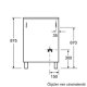 Bosch HGV74W356T cucina Gas naturale Gas Acciaio inox 3