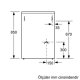 Bosch HGV74X456T cucina Gas naturale Gas Acciaio inox 4