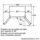 Bosch KFN91PJ10N frigorifero side-by-side Libera installazione 636 L Acciaio inox 3