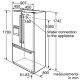 Bosch KFN91PJ10N frigorifero side-by-side Libera installazione 636 L Acciaio inox 5