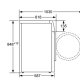 Bosch WAQ20361TR lavatrice Caricamento frontale 8 kg 1000 Giri/min Bianco 3
