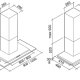 Falmec Kristal Cappa aspirante a parete Acciaio inox 800 m³/h 3