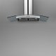 Falmec Astra Vetro Cappa aspirante a parete Acciaio inox, Trasparente 800 m³/h 3