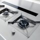 Falmec Down Draft Aspirazione verso il basso Nero, Acciaio inox 3