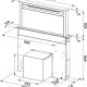 Franke FDW 908 IB XS Aspirazione verso il basso Nero, Acciaio inox 725 m³/h 3
