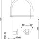 Franke 115.0174.586 rubinetto Nero, Cromo 3