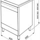 Smeg GP61X9 cucina Elettrico Gas Specchio, Acciaio inox 4