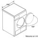 Siemens WT44W181FF asciugatrice Libera installazione Caricamento frontale 7 kg A++ Bianco 6