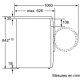 Siemens WT44W181FF asciugatrice Libera installazione Caricamento frontale 7 kg A++ Bianco 7