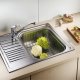 BLANCO TIPO 45 S Mini Lavello montato su piano Rettangolare Acciaio inox 3