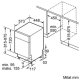 Siemens SR46M280SK lavastoviglie Sottopiano 10 coperti 7