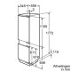 Bosch KIF39S80 frigorifero con congelatore Da incasso 245 L Bianco 3