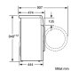 Siemens WS12K261BY lavatrice Caricamento frontale 6 kg 1200 Giri/min Bianco 5