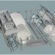 Siemens SN45D202SK lavastoviglie Sottopiano 12 coperti 4
