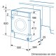 Siemens WK14D541EE lavatrice Caricamento frontale 7 kg 1400 Giri/min Bianco 5