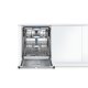 Bosch Serie 8 SMU69T42SK lavastoviglie Sottopiano 14 coperti 3