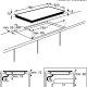 AEG HKH81700FB Grigio Da incasso 80 cm Piano cottura a induzione 3 Fornello(i) 4
