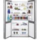 Beko GNE114632X frigorifero side-by-side Libera installazione Acciaio inox 3