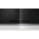 Bosch PKC845F17C piano cottura Nero, Acciaio inox Da incasso Ceramica 4 Fornello(i) 4