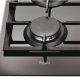 Whirlpool GOS 6415/NB piano cottura Nero Da incasso Gas 4 Fornello(i) 3