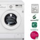 LG F12B8QD lavatrice Caricamento frontale 7 kg 1200 Giri/min Bianco 6
