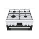 Bosch HGD745221N cucina Elettrico Gas Bianco 5
