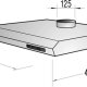 Gorenje DU5115EC cappa aspirante Cappa aspirante a parete Acciaio inox 125 m³/h 3