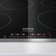 Siemens EH645FFB1M piano cottura Nero, Acciaio inox Da incasso Piano cottura a induzione 4 Fornello(i) 3