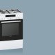 Siemens HX423211N cucina Elettrico Gas Nero, Bianco 3